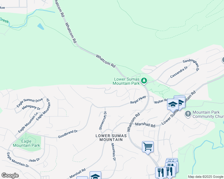 map of restaurants, bars, coffee shops, grocery stores, and more near 35931 Empress Drive in Abbotsford