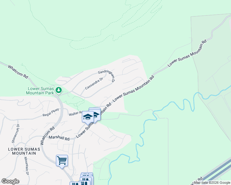 map of restaurants, bars, coffee shops, grocery stores, and more near 36408 Cardiff Place in Abbotsford