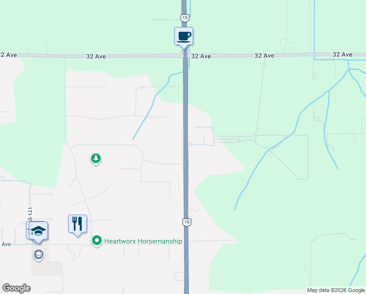 map of restaurants, bars, coffee shops, grocery stores, and more near 2909 176 Street in Surrey