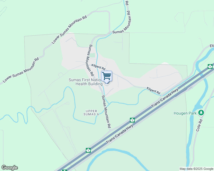 map of restaurants, bars, coffee shops, grocery stores, and more near 2788 Sumas Mountain Road in Abbotsford