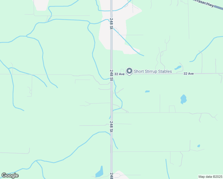 map of restaurants, bars, coffee shops, grocery stores, and more near 3130 248 Street in Langley