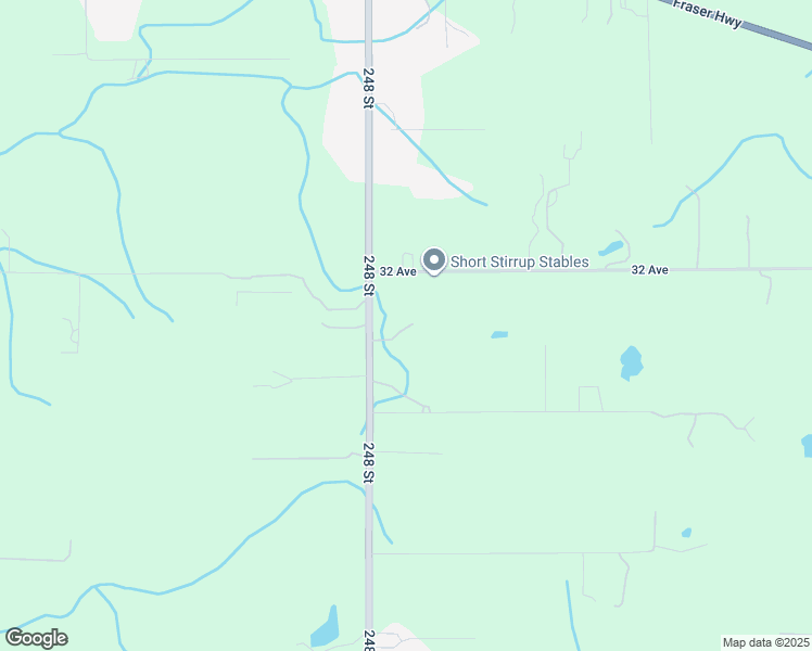 map of restaurants, bars, coffee shops, grocery stores, and more near 3130 248 Street in Langley Township