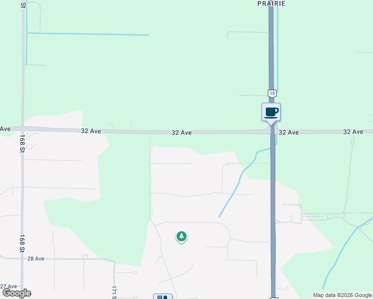 map of restaurants, bars, coffee shops, grocery stores, and more near in Surrey