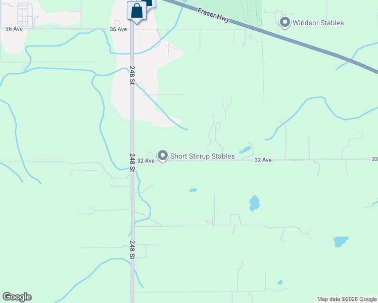 map of restaurants, bars, coffee shops, grocery stores, and more near 24985 32 Avenue in Langley Township