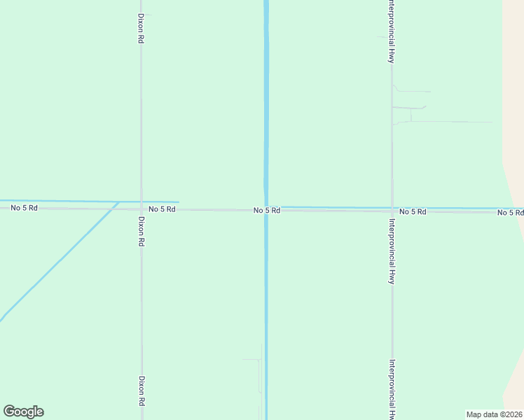 map of restaurants, bars, coffee shops, grocery stores, and more near No 5 Road in Abbotsford