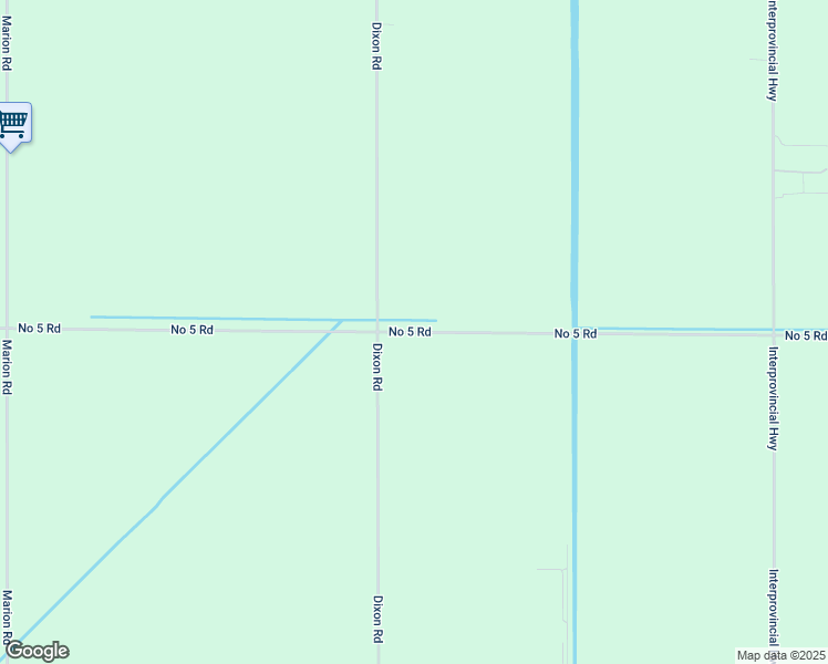 map of restaurants, bars, coffee shops, grocery stores, and more near 39965 No 5 Road in Abbotsford