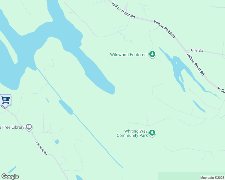 map of restaurants, bars, coffee shops, grocery stores, and more near 3293 McGuire Way in Ladysmith