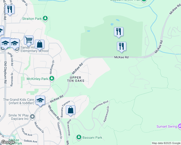 map of restaurants, bars, coffee shops, grocery stores, and more near 35757 Ledgeview Drive in Abbotsford