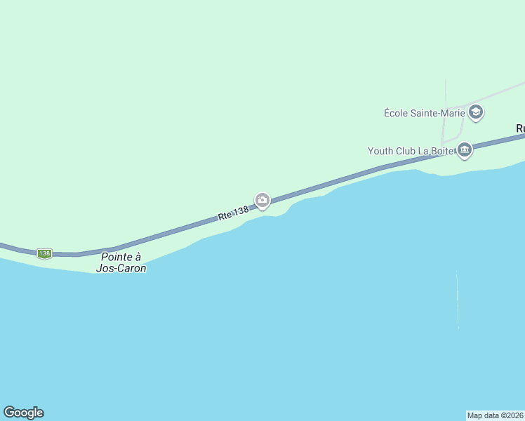map of restaurants, bars, coffee shops, grocery stores, and more near 595 Route 138 in Ragueneau
