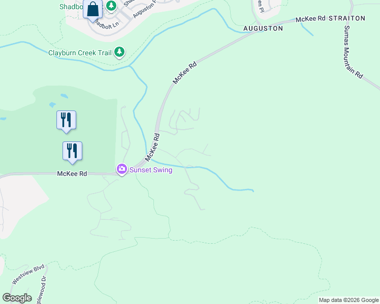 map of restaurants, bars, coffee shops, grocery stores, and more near 36322 Westminster Drive in Abbotsford