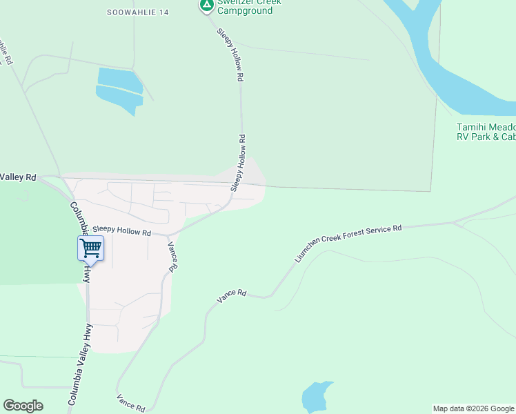 map of restaurants, bars, coffee shops, grocery stores, and more near 45992 Gurney Road in Cultus Lake