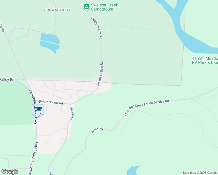 map of restaurants, bars, coffee shops, grocery stores, and more near 45995 Gurney Road in Cultus Lake