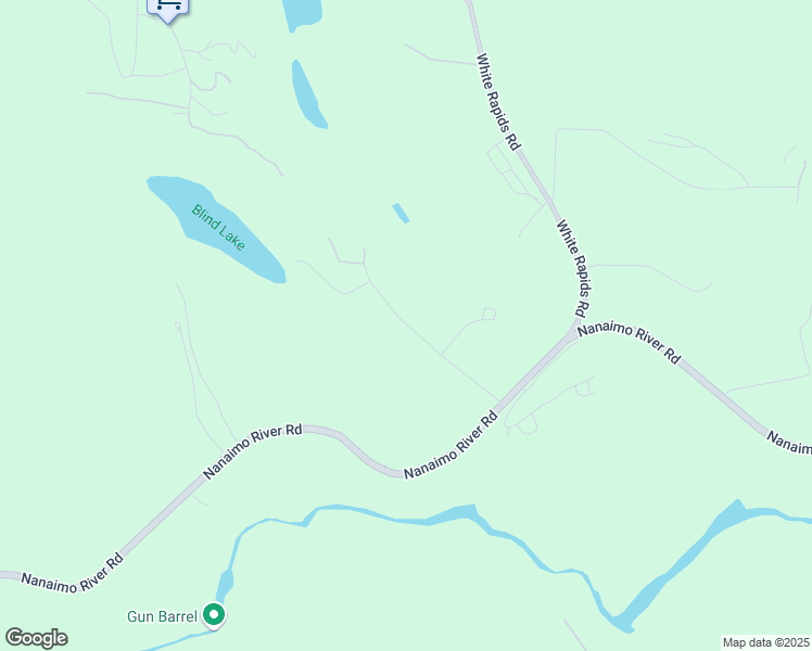 map of restaurants, bars, coffee shops, grocery stores, and more near McLean Road in Nanaimo