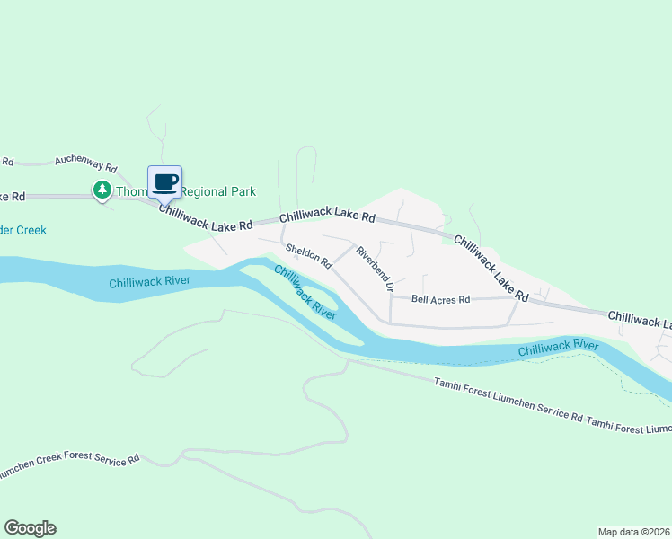 map of restaurants, bars, coffee shops, grocery stores, and more near in Chilliwack