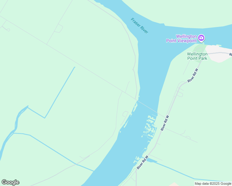 map of restaurants, bars, coffee shops, grocery stores, and more near 3550 Westham Island Road in Delta