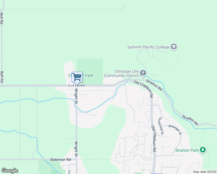 map of restaurants, bars, coffee shops, grocery stores, and more near 34974 Clayburn Road in Abbotsford