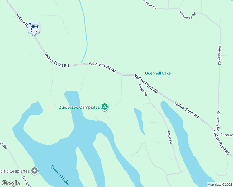 map of restaurants, bars, coffee shops, grocery stores, and more near 2497 Enefer Road in Nanaimo