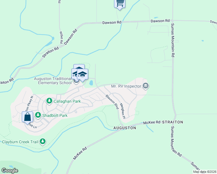 map of restaurants, bars, coffee shops, grocery stores, and more near 36448 Auguston Parkway East in Abbotsford