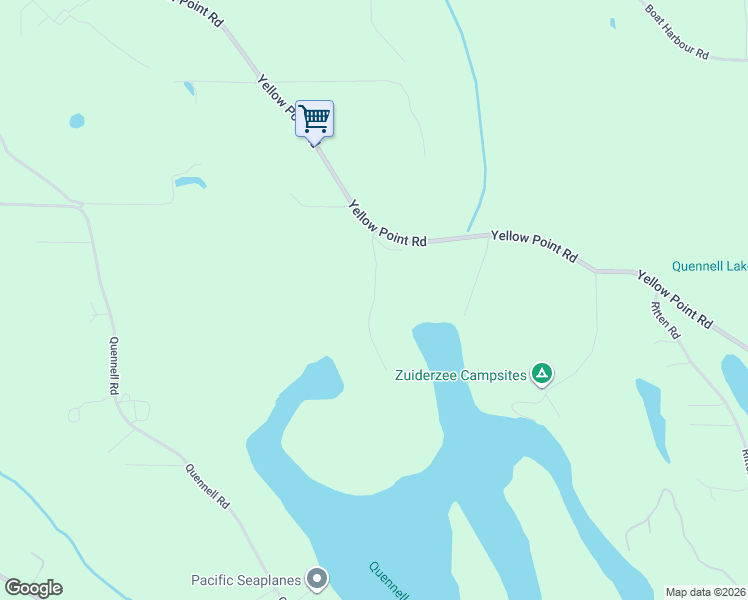 map of restaurants, bars, coffee shops, grocery stores, and more near Braun Road in Nanaimo