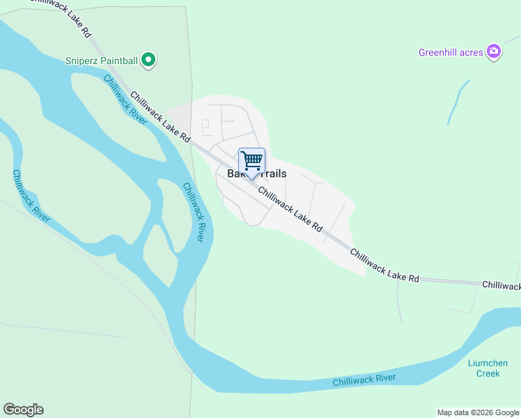 map of restaurants, bars, coffee shops, grocery stores, and more near 46484 Chilliwack Lake Road in Chilliwack