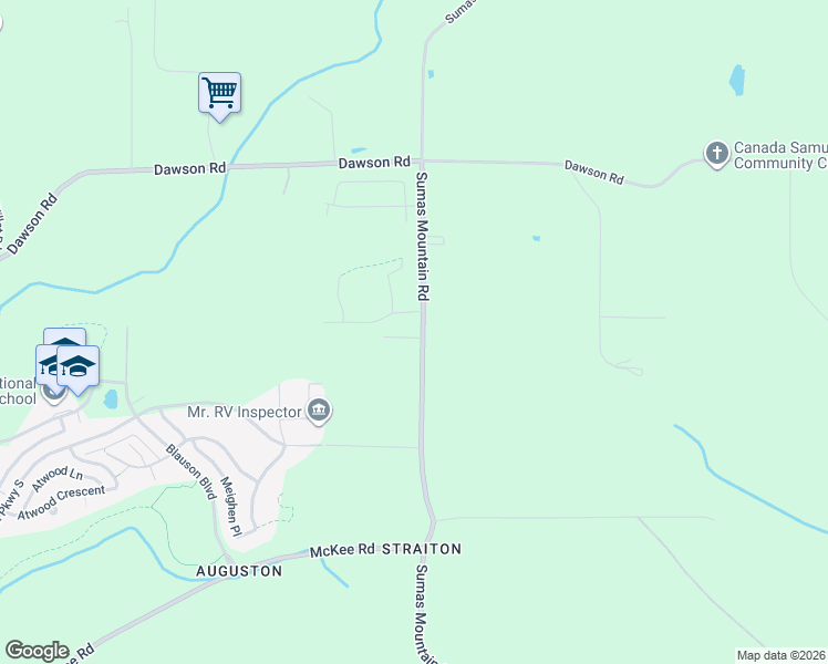 map of restaurants, bars, coffee shops, grocery stores, and more near in Abbotsford