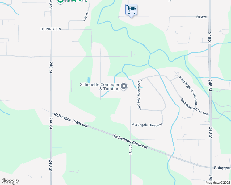 map of restaurants, bars, coffee shops, grocery stores, and more near 24322 46A Avenue in Langley Township
