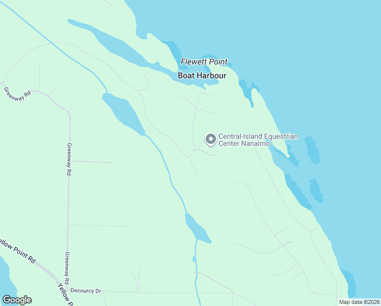 map of restaurants, bars, coffee shops, grocery stores, and more near 2380 Kendall Road in Nanaimo