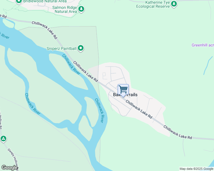 map of restaurants, bars, coffee shops, grocery stores, and more near 46511 Chilliwack Lake Road in Chilliwack