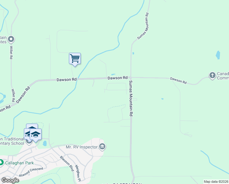map of restaurants, bars, coffee shops, grocery stores, and more near 36728 Dianne Brook Avenue in Abbotsford