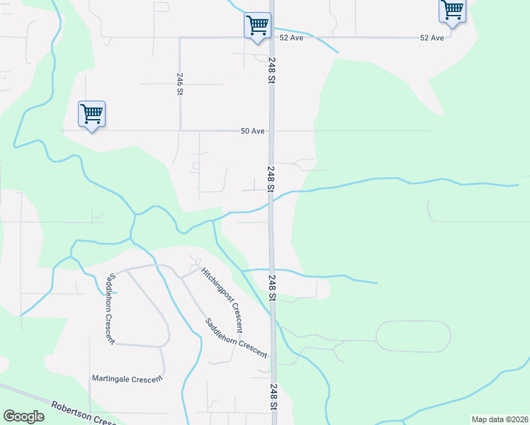 map of restaurants, bars, coffee shops, grocery stores, and more near 4821 248 Street in Langley Township