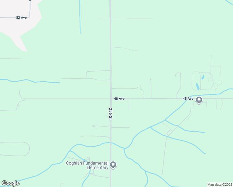 map of restaurants, bars, coffee shops, grocery stores, and more near 25639 48 Avenue in Langley Township