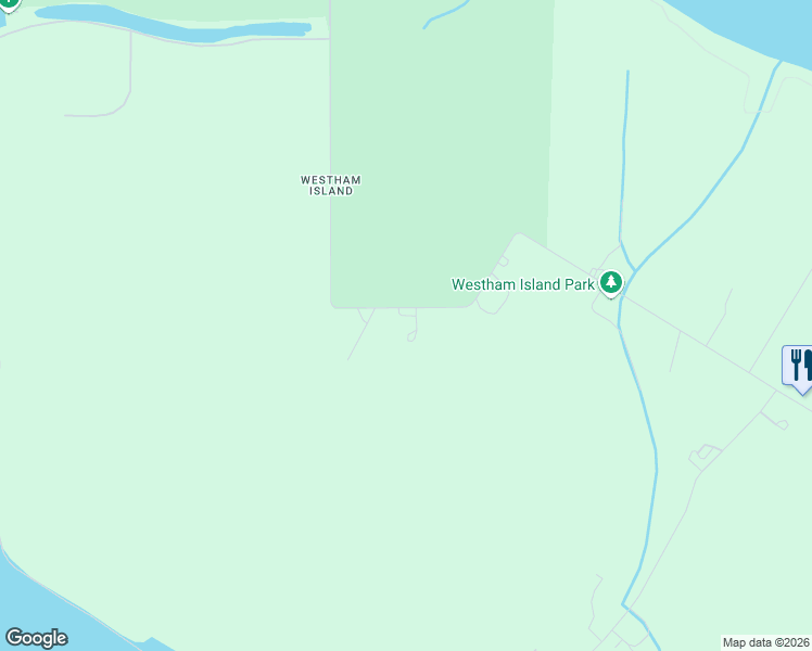 map of restaurants, bars, coffee shops, grocery stores, and more near 2170 Westham Island Road in Delta