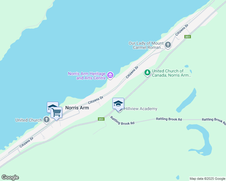 153 Citizens Drive, Norris Arm NL Walk Score