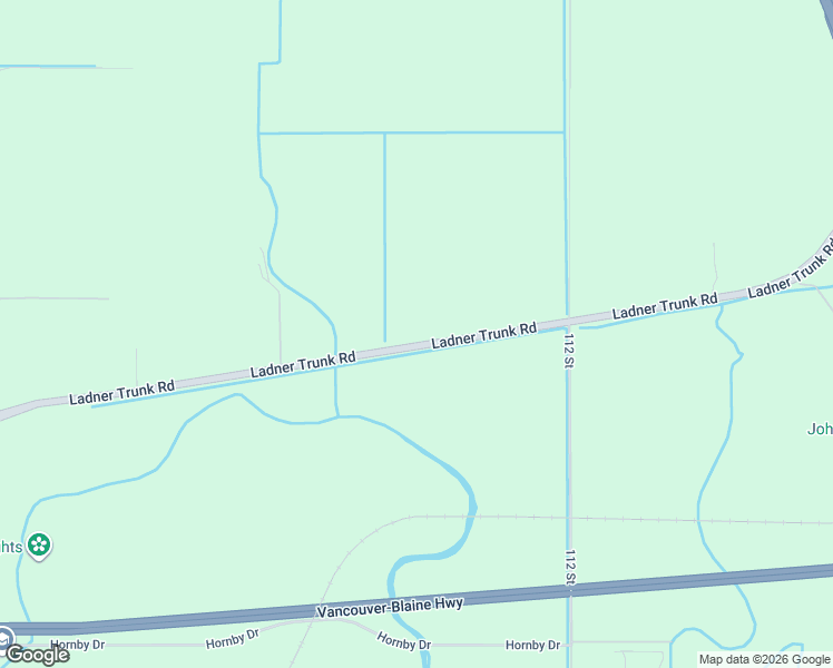 map of restaurants, bars, coffee shops, grocery stores, and more near 10929 Ladner Trunk Road in Delta