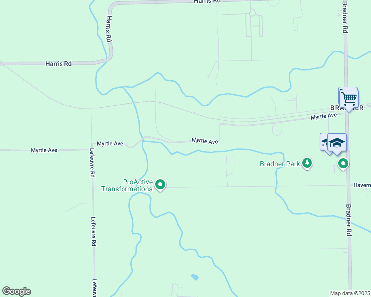 map of restaurants, bars, coffee shops, grocery stores, and more near 28280 Myrtle Avenue in Abbotsford