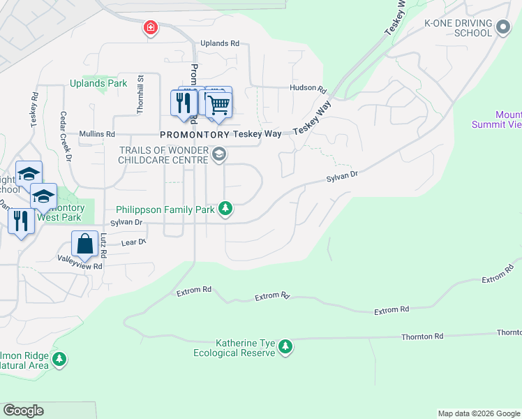 map of restaurants, bars, coffee shops, grocery stores, and more near in Chilliwack