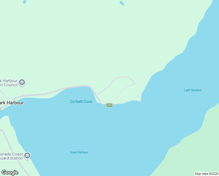 map of restaurants, bars, coffee shops, grocery stores, and more near 10 Park & Youden Road in Lark Harbour