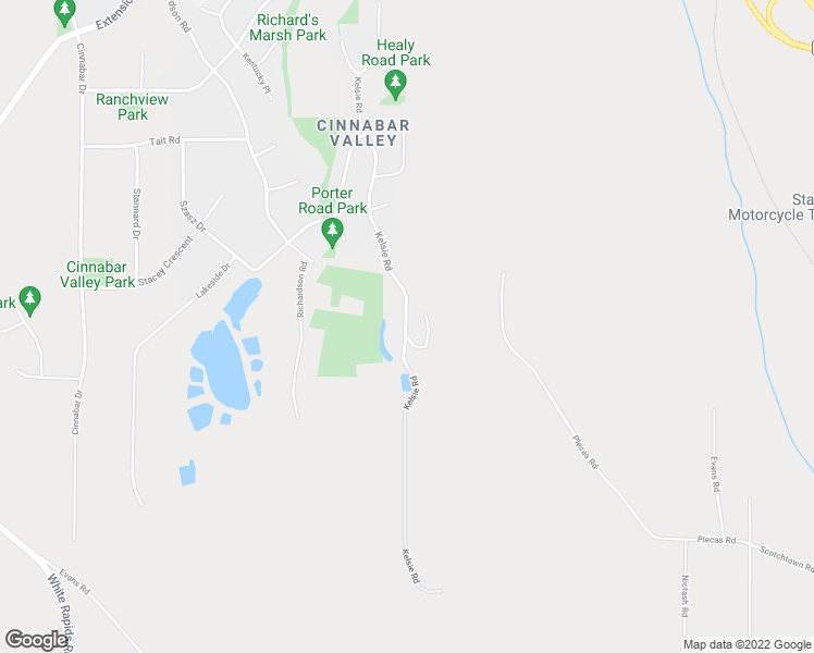 map of restaurants, bars, coffee shops, grocery stores, and more near 1840 Kelsie Road in Nanaimo