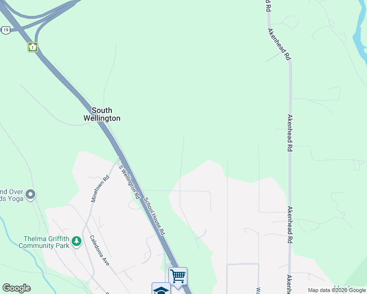 map of restaurants, bars, coffee shops, grocery stores, and more near 1933 Balsam Road in Nanaimo