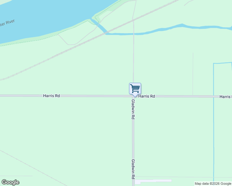 map of restaurants, bars, coffee shops, grocery stores, and more near 32705 Harris Road in Abbotsford