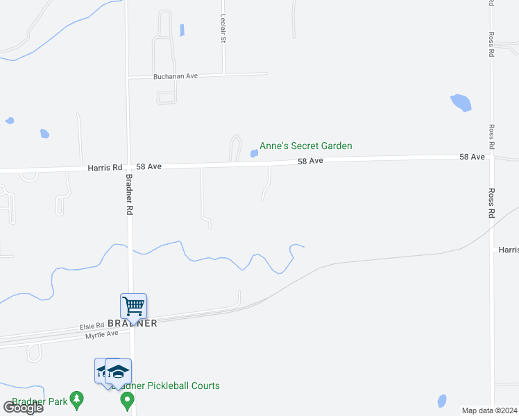 map of restaurants, bars, coffee shops, grocery stores, and more near 29108 58 Avenue in Abbotsford