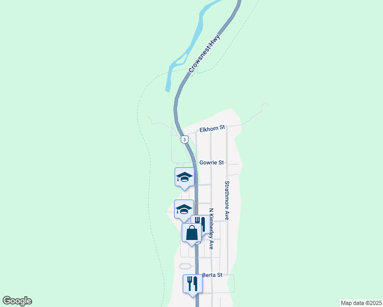 map of restaurants, bars, coffee shops, grocery stores, and more near 1340 Highway 3 in Greenwood