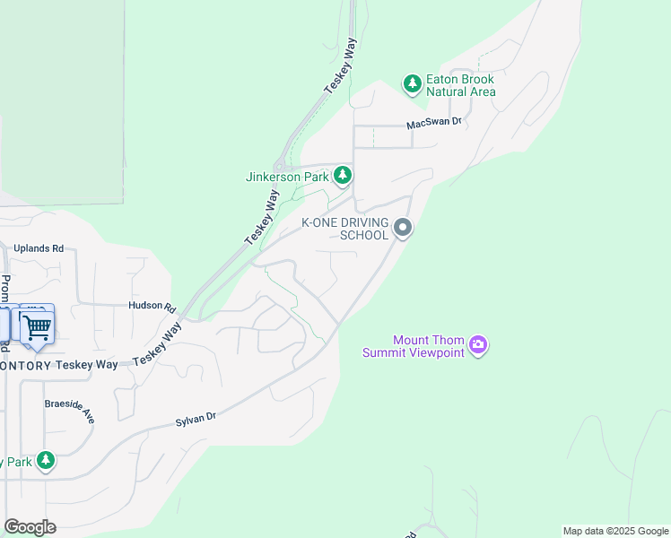 map of restaurants, bars, coffee shops, grocery stores, and more near 5756 Kestrel Drive in Chilliwack