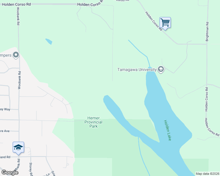 map of restaurants, bars, coffee shops, grocery stores, and more near 1770 Rugg Road in Nanaimo