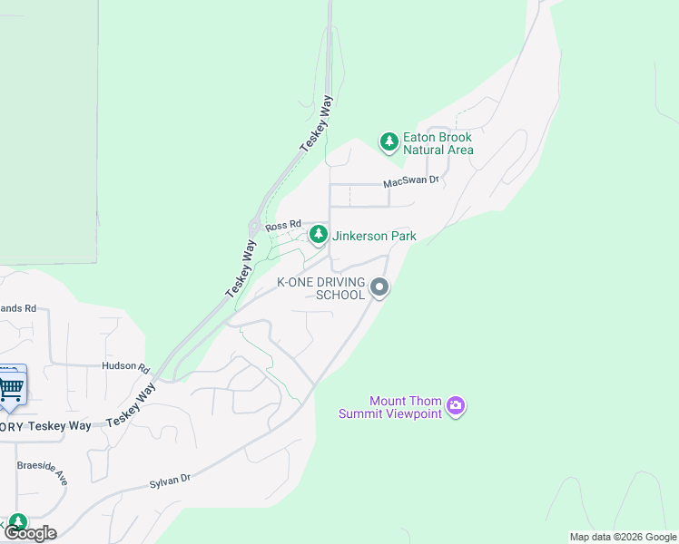 map of restaurants, bars, coffee shops, grocery stores, and more near 47242 Skyline Drive in Chilliwack