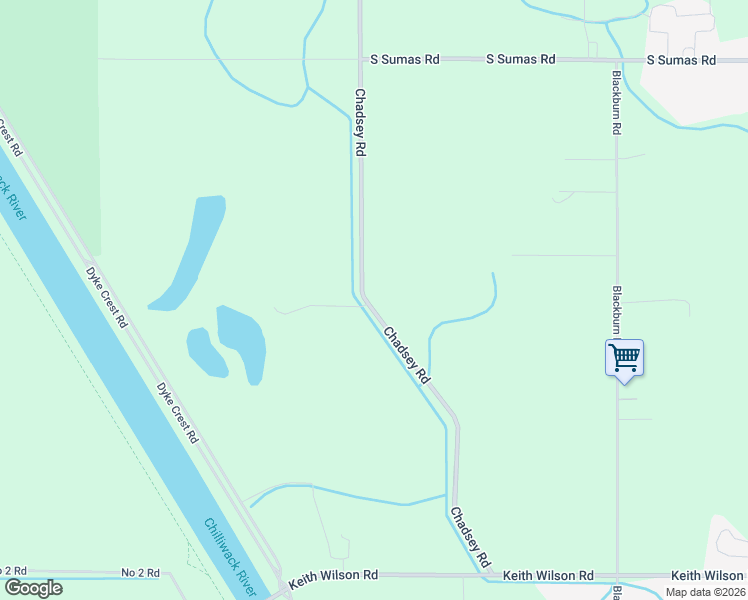 map of restaurants, bars, coffee shops, grocery stores, and more near 6015 Chadsey Road in Chilliwack