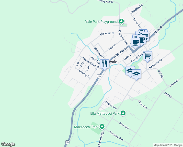 map of restaurants, bars, coffee shops, grocery stores, and more near 1839 1 Street in Fruitvale