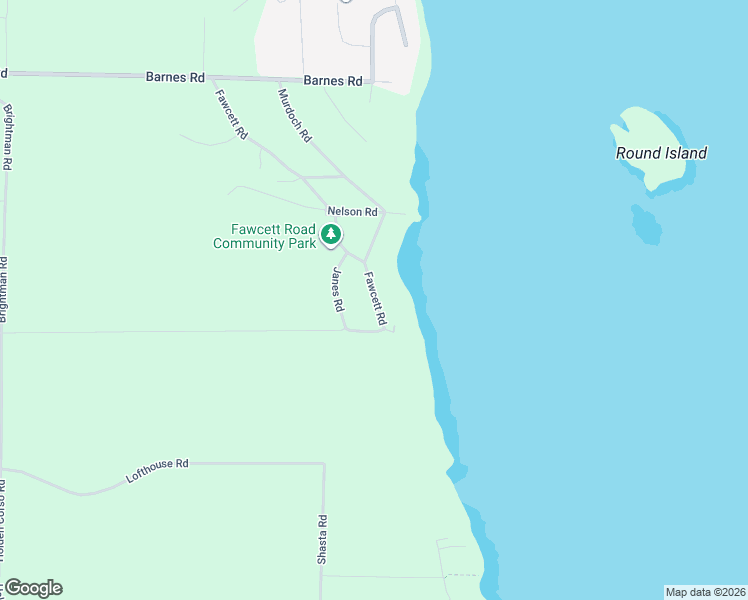 map of restaurants, bars, coffee shops, grocery stores, and more near 1671 Fawcett Road in Nanaimo