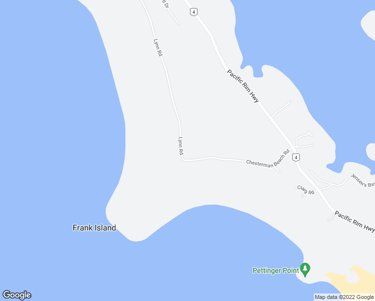 map of restaurants, bars, coffee shops, grocery stores, and more near 1322 Lynn Road in Tofino