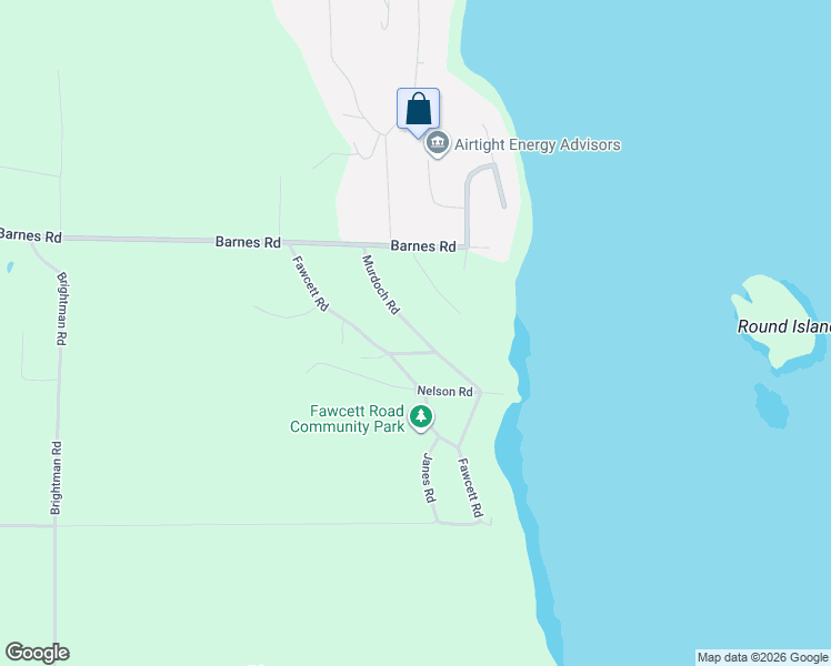 map of restaurants, bars, coffee shops, grocery stores, and more near 1583 Murdoch Road in Nanaimo